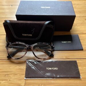BRAND NEW AUTHENTIC TOM FORD TF 5287 074 PINK HAVANA 55-15 FRAME W/CASE IN BOX!!